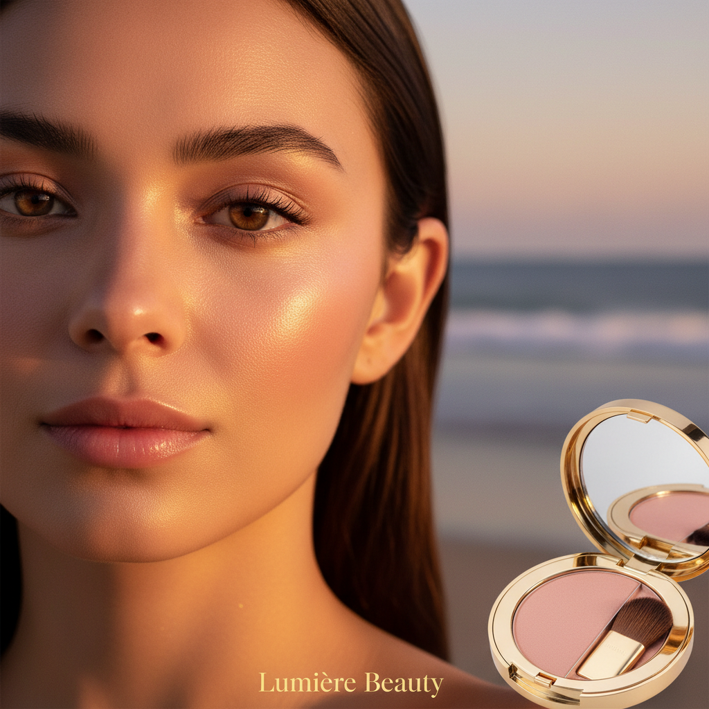 Blush Compatto Matte Waterproof – Finish Naturale & Lunga Tenuta