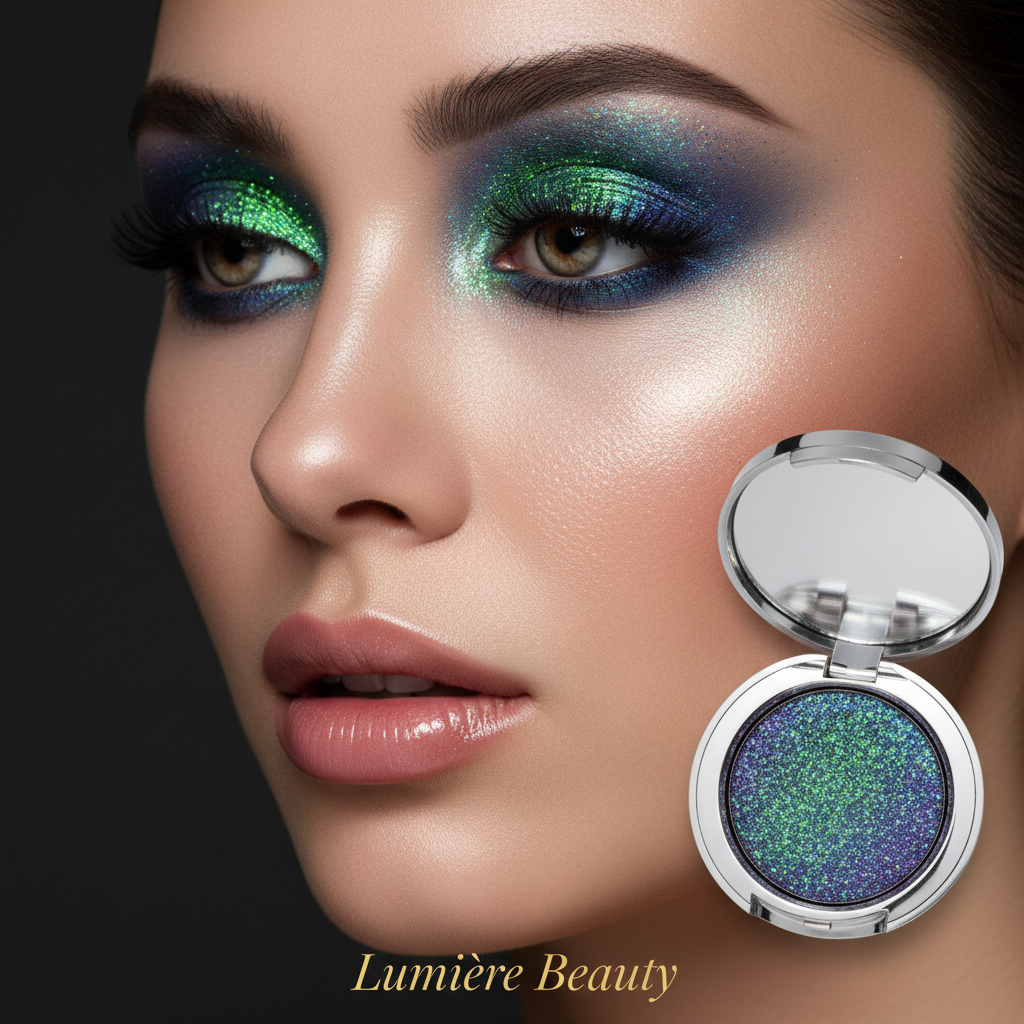 Ombretto Glitter Camaleonte – Effetto Olografico Color-Shifting