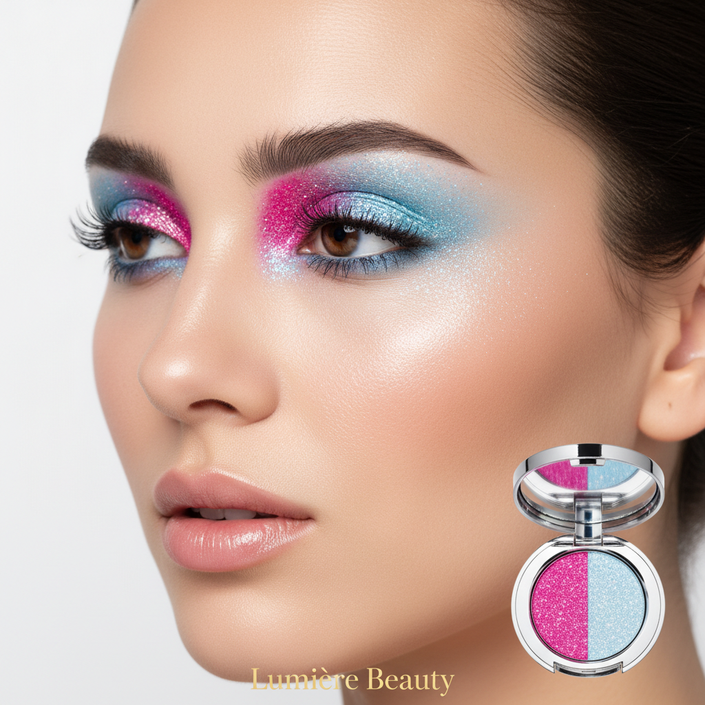 Ombretto Glitter Camaleonte – Effetto Olografico Color-Shifting