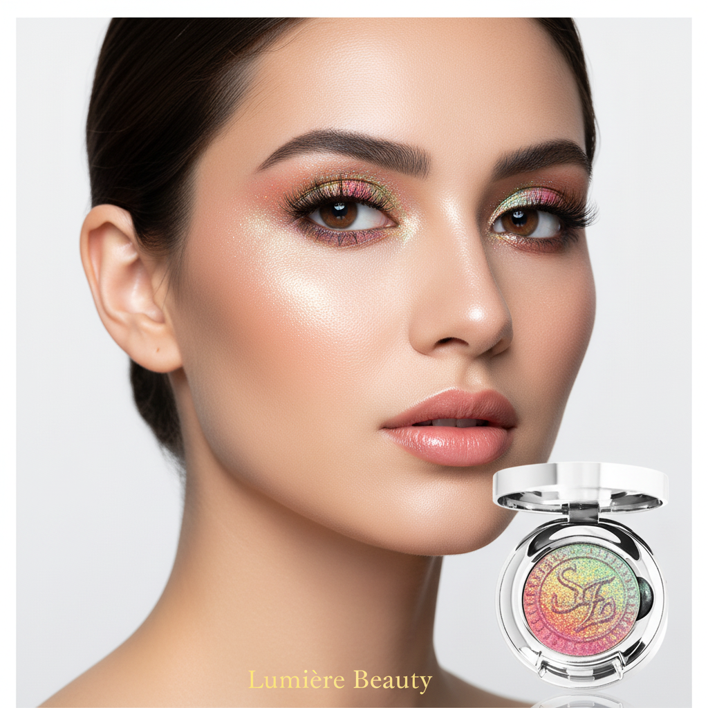 Ombretto Glitter Camaleonte – Effetto Olografico Color-Shifting