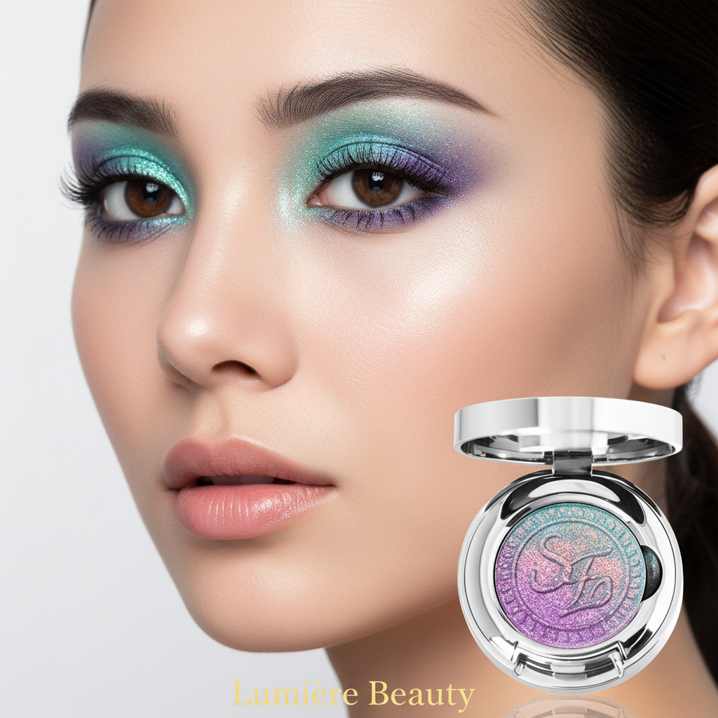 Ombretto Glitter Camaleonte – Effetto Olografico Color-Shifting