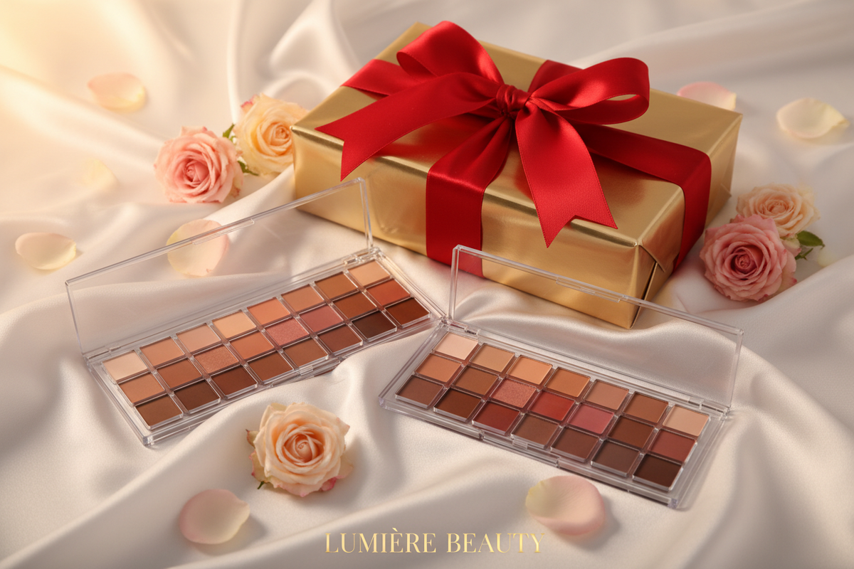 Palette Ombretti 12 Colori – Toni Opachi per Look Quotidiano & Naturale