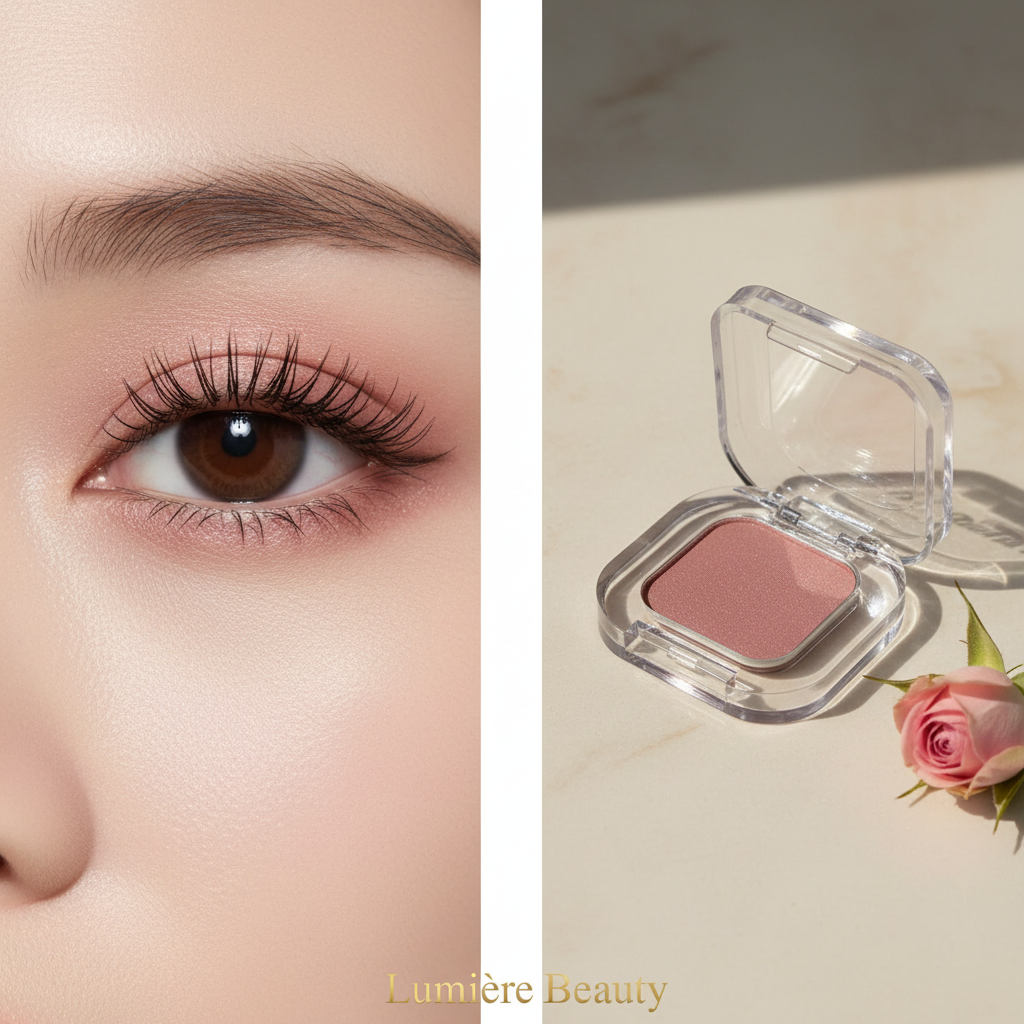 Ombretto Singolo Dual-Finish – Opaco & Shimmer | Tonalità Her Orange