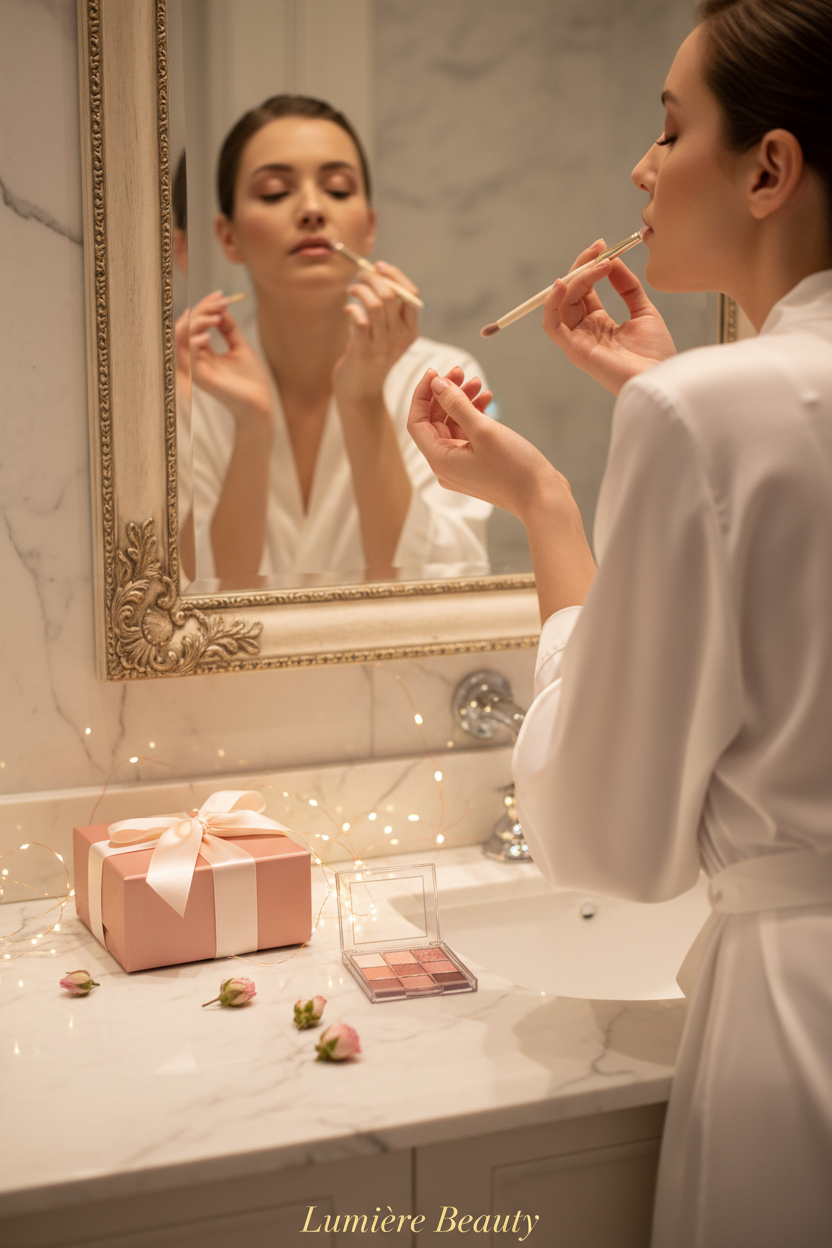 Ombretto Singolo Dual-Finish – Opaco & Shimmer | Tonalità Her Orange