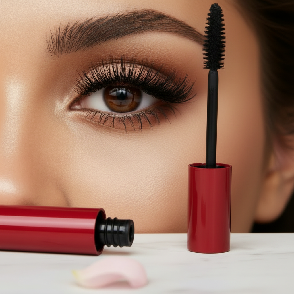 Mascara Waterproof Lunga Durata – Ciglia Voluminose, Definite & Resistenti