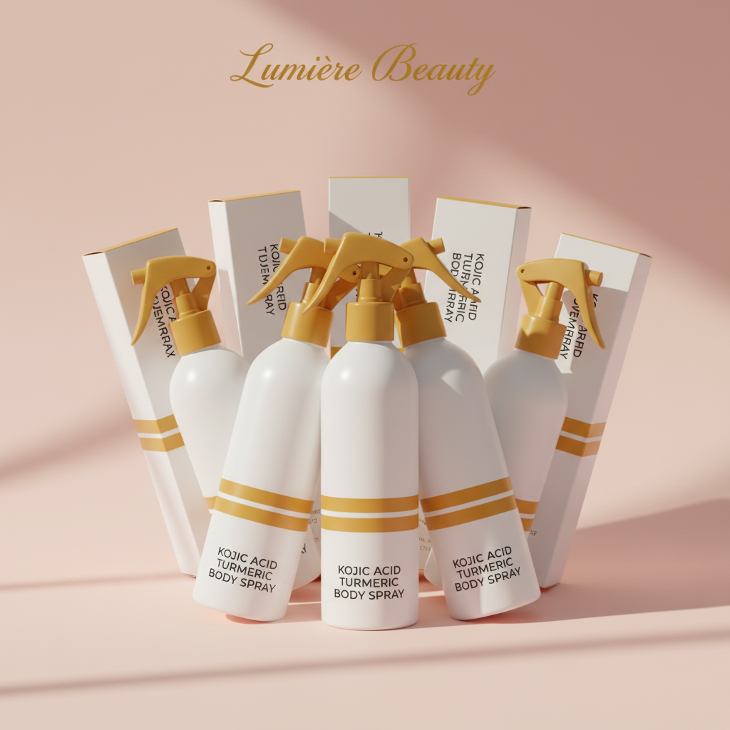 Spray Corpo 5 bottiglie con scatola — Lumière Beauty