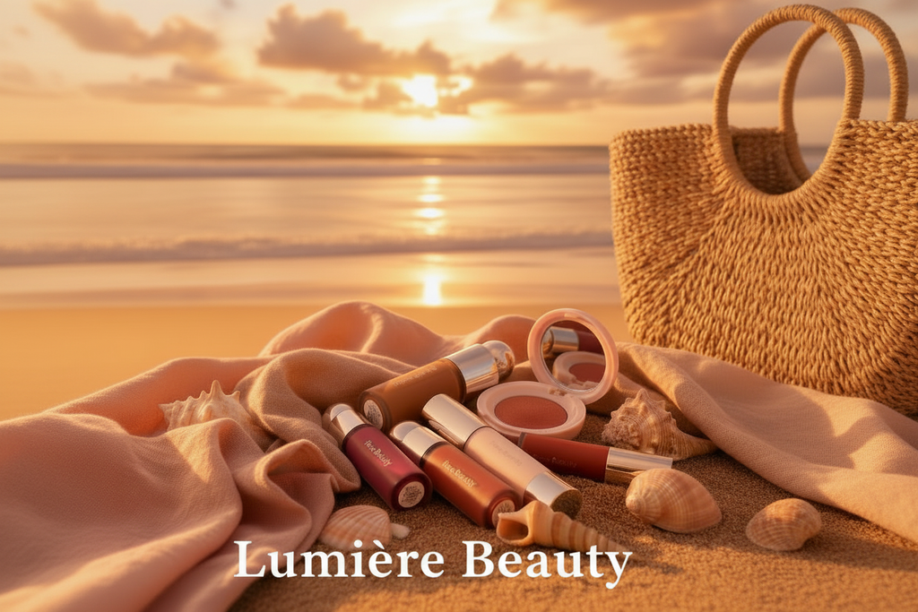 Blush liquido Lumière Beauty - scena mare tramonto