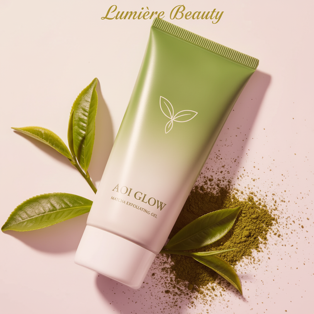 Gel Esfoliante al Matcha — Lumière Beauty