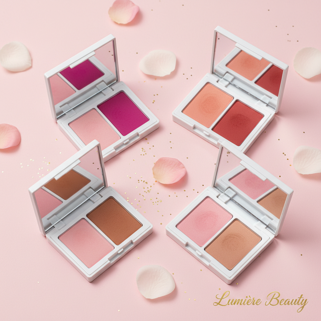Palette Blush Vellutato 2-in-1 - tutte le varianti - Lumière Beauty