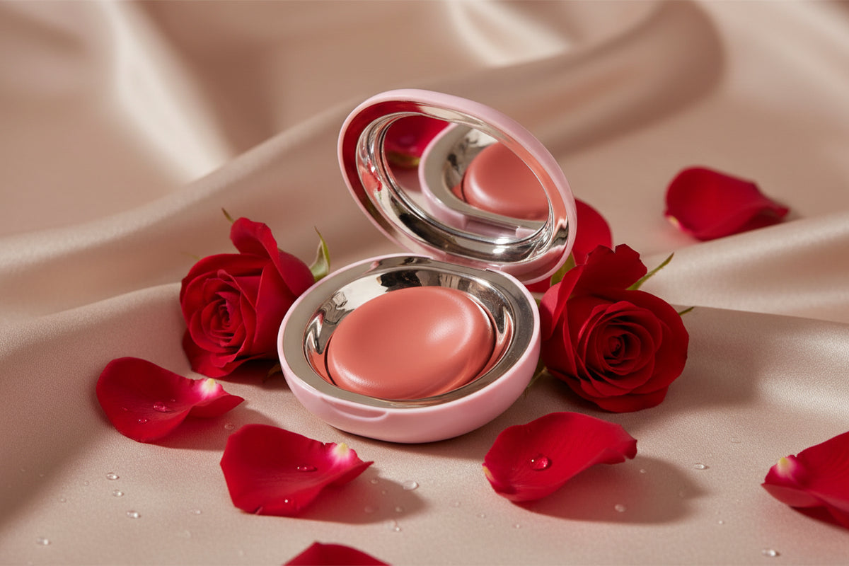 Blush Liquido Vellutato – Finish Luminoso, Buildable & Lunga Tenuta